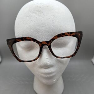 Nicole Miller Demi Tortoise Brown Women's Reading Glasses +2 Nm22348